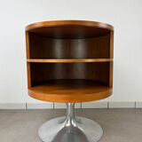 Arkana Maurice Burke, swivel side table with tulip base.