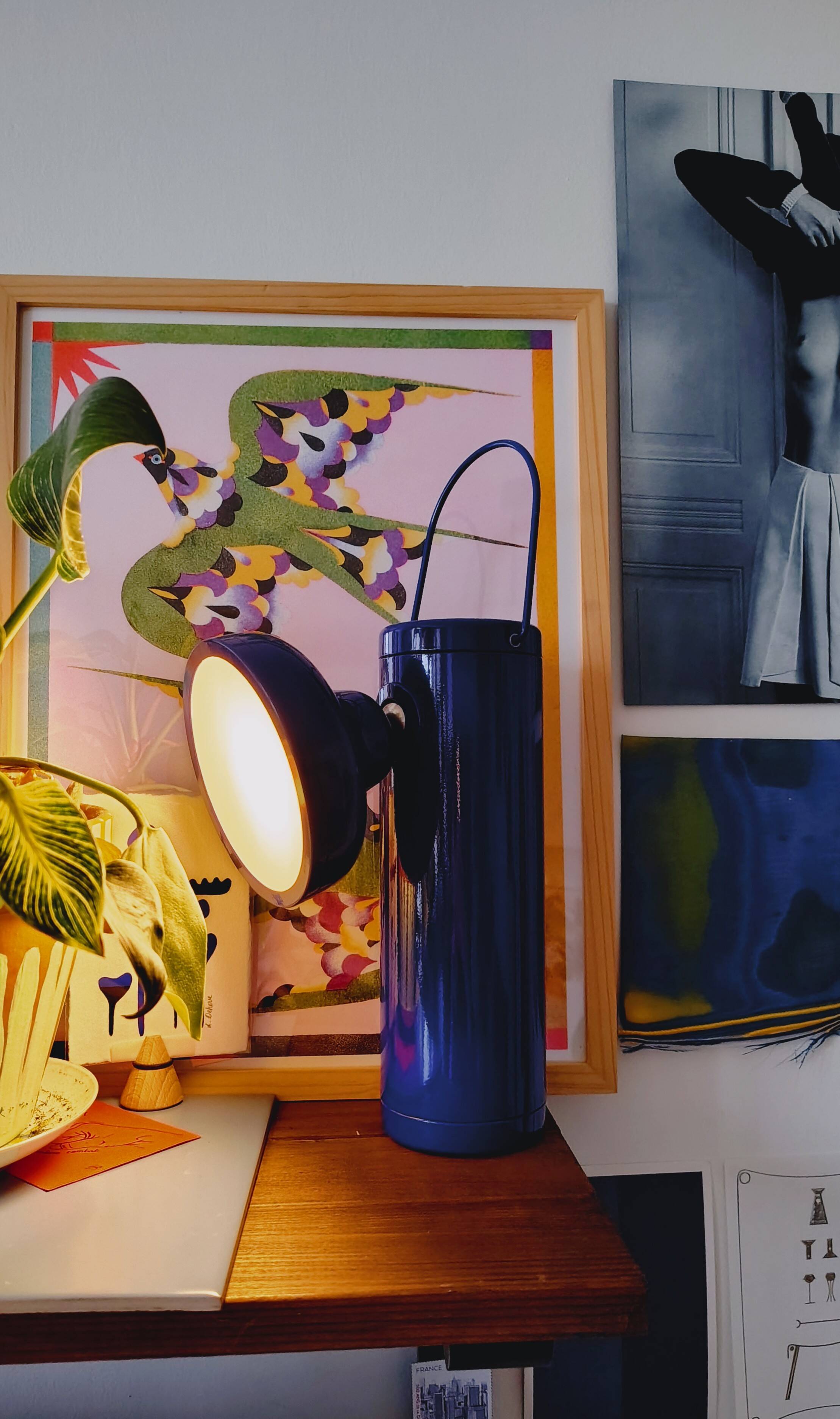 M Lamp by David Irwin, Juniper Publisher, portable battery-operated lamp.