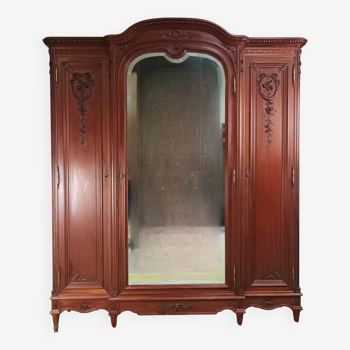 Louis XVI mahogany cabinet