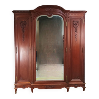 Armoire Louis XVI en acajou