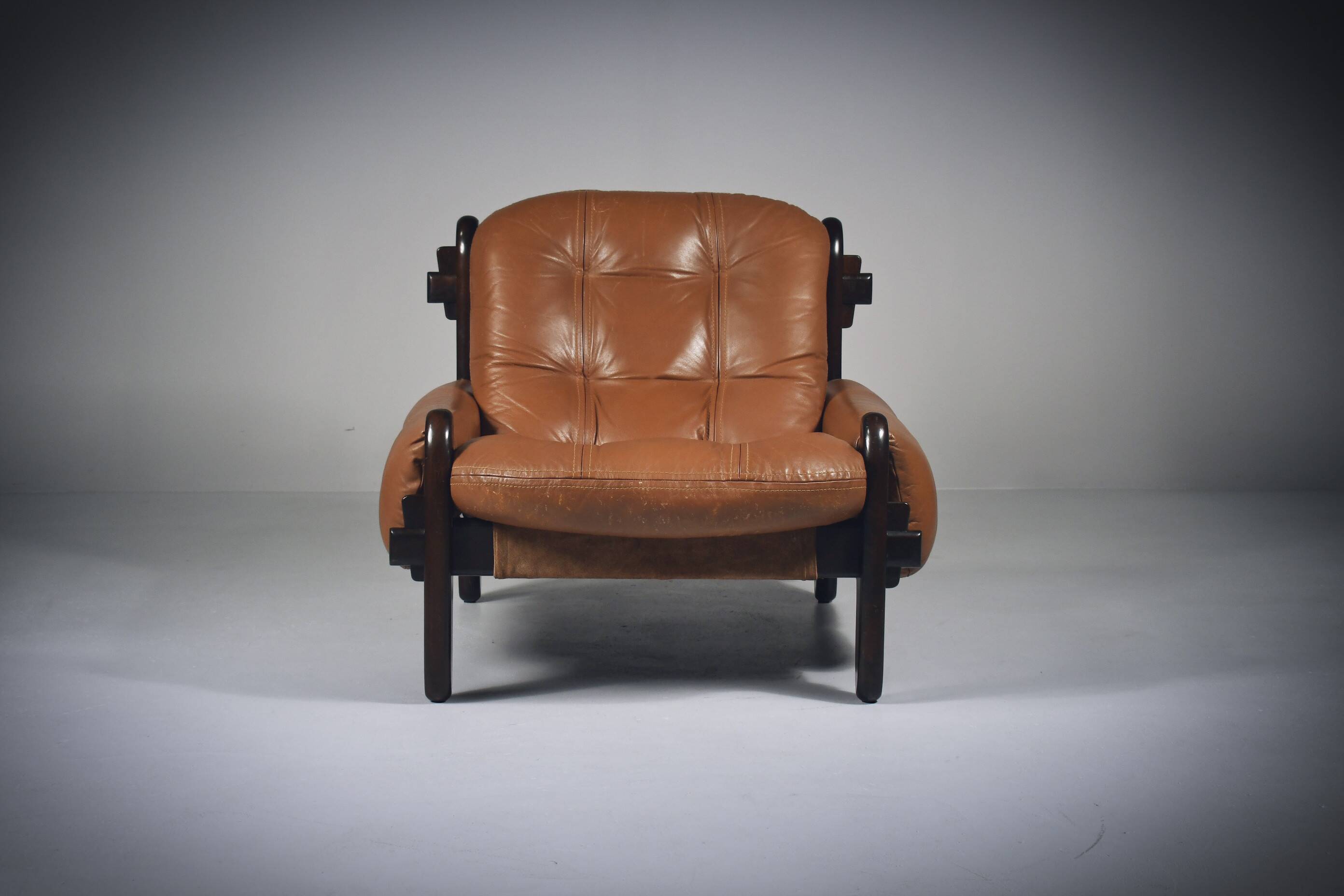 Fauteuil lounge de Jean Gillon pour Probel 1960s