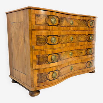 18th Century German Walnut Chest of Drawers