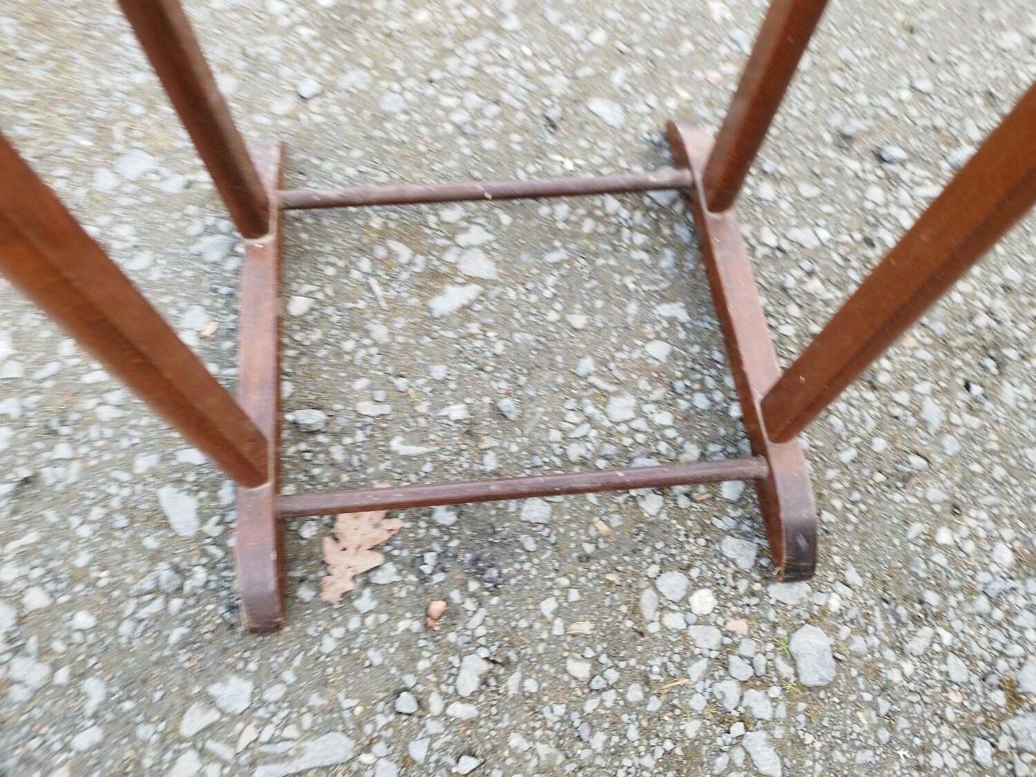 Valet wearing double wood coat rack