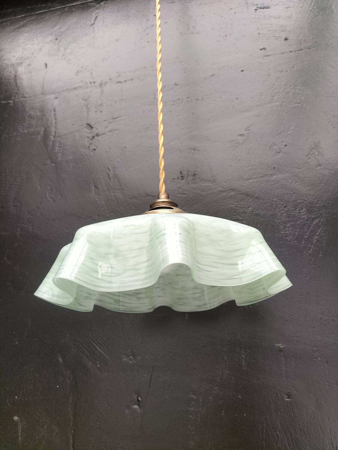 Clichy glass pendant light