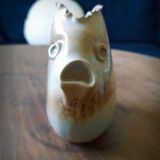 Fish vase, Alexandre Kostanda, Vallauris, 1960s