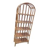 Rattan shelf