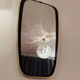 Large Rockabilly Mirror, 1960s