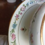 Saucière sur dormant fixe en porcelaine de Limoges - Porcelaine Limousine