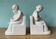 Dutch Schoonhoven ceramic bookends by Fancoise Carbius for NBC