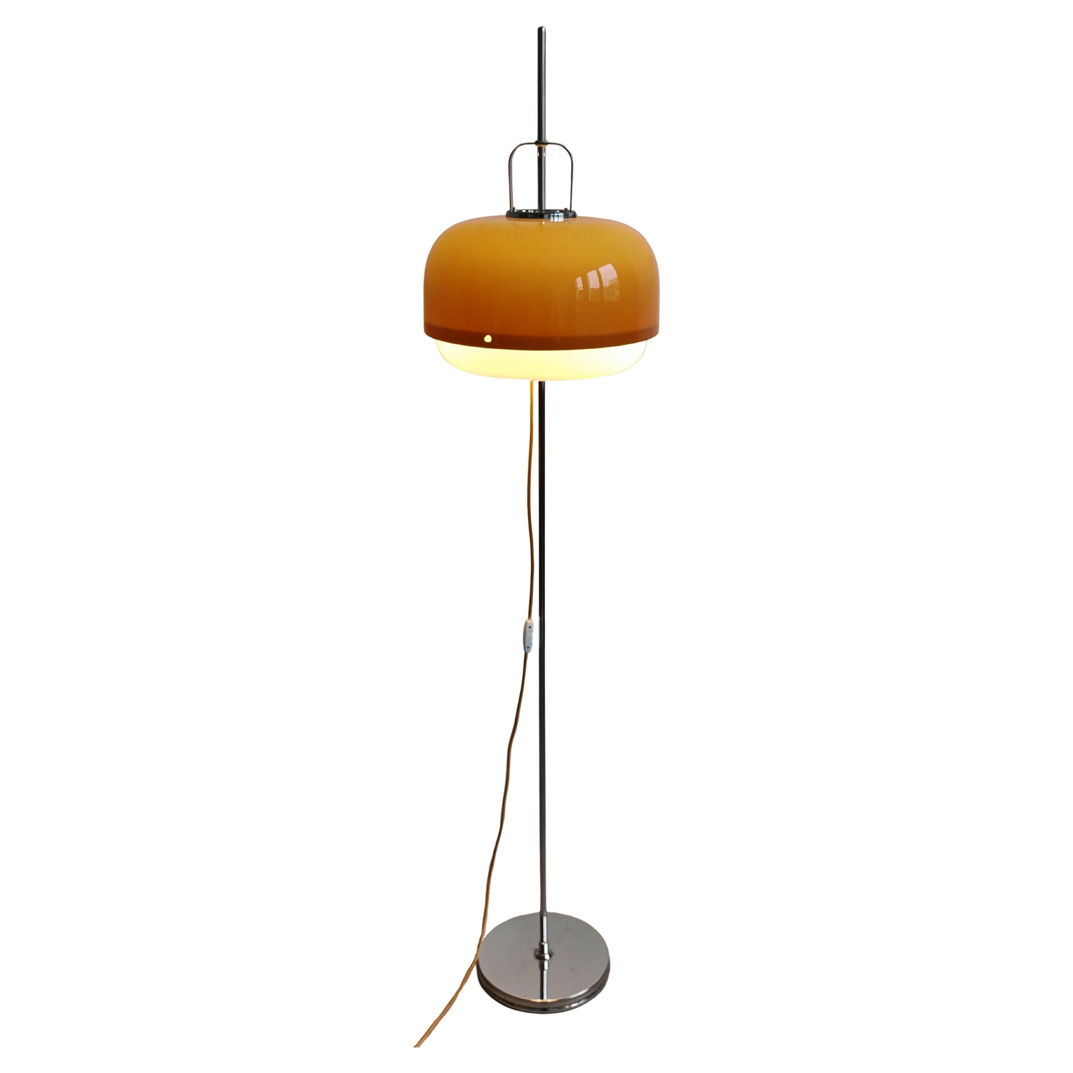 Lampadaire Mid Century Modern Medusa par Harvey Guzzini