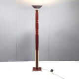 Vintage Brass and Lucite Floor Lamp, 1970s