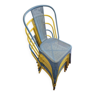 Lot de 6 chaises Tolix A