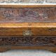 Large Chinese carved camphor wood chest from the 20s/30s