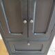 Sideboard, sideboard in black painted wood