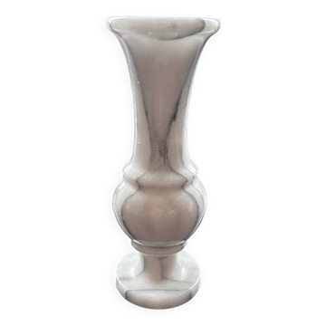 White marble vase