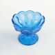 Ring Around fruit bowl, mid-century modern, pressed glass, Ząbkowice, Poland, 1950s
