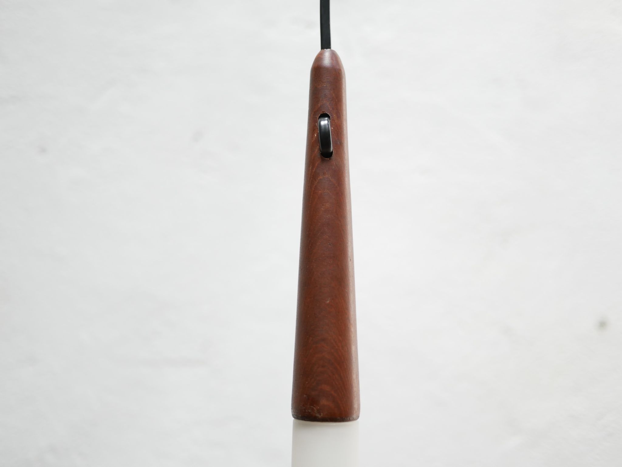 Scandinavian suspension opaline and teak by Uno and 'Sten Kristiansson' for Luxus editions