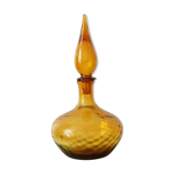 Ochre empolished decanter