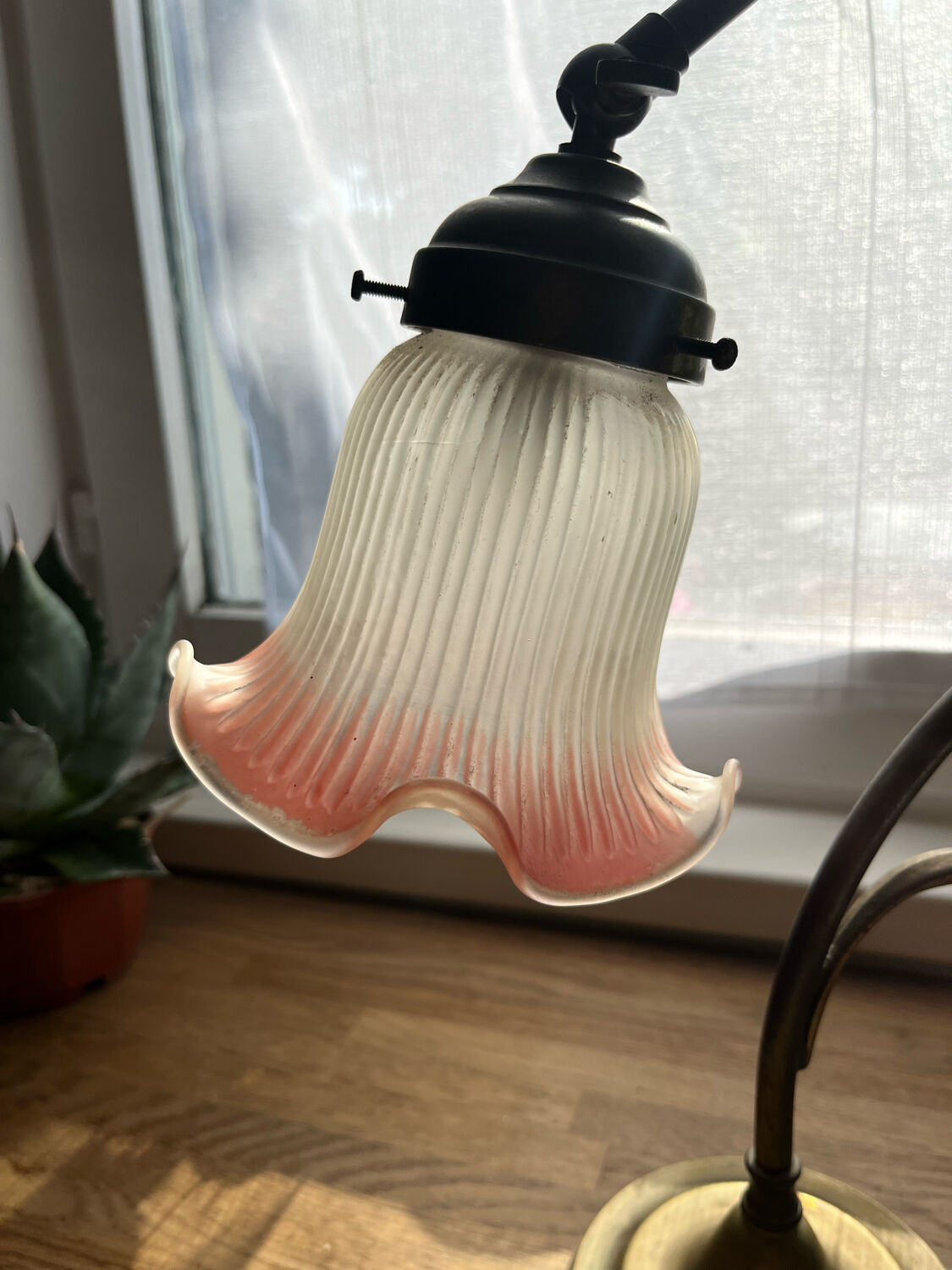 Tulip lamp art nouveau style