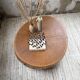 Brutalist coffee table "round log" XL