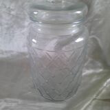 Set of 2 glass candy boxes