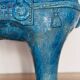 Blue Ceramic Horse Sculpture by Aldo Londi for Bitossi Fiorentino, 1960