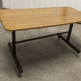 Table basse desserte à roulette Forwood made in england 1970