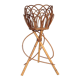 Rattan plant holder