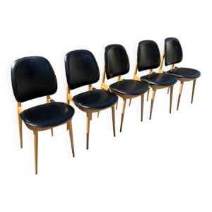 5 Chaises Pégase, Pierre - baumann