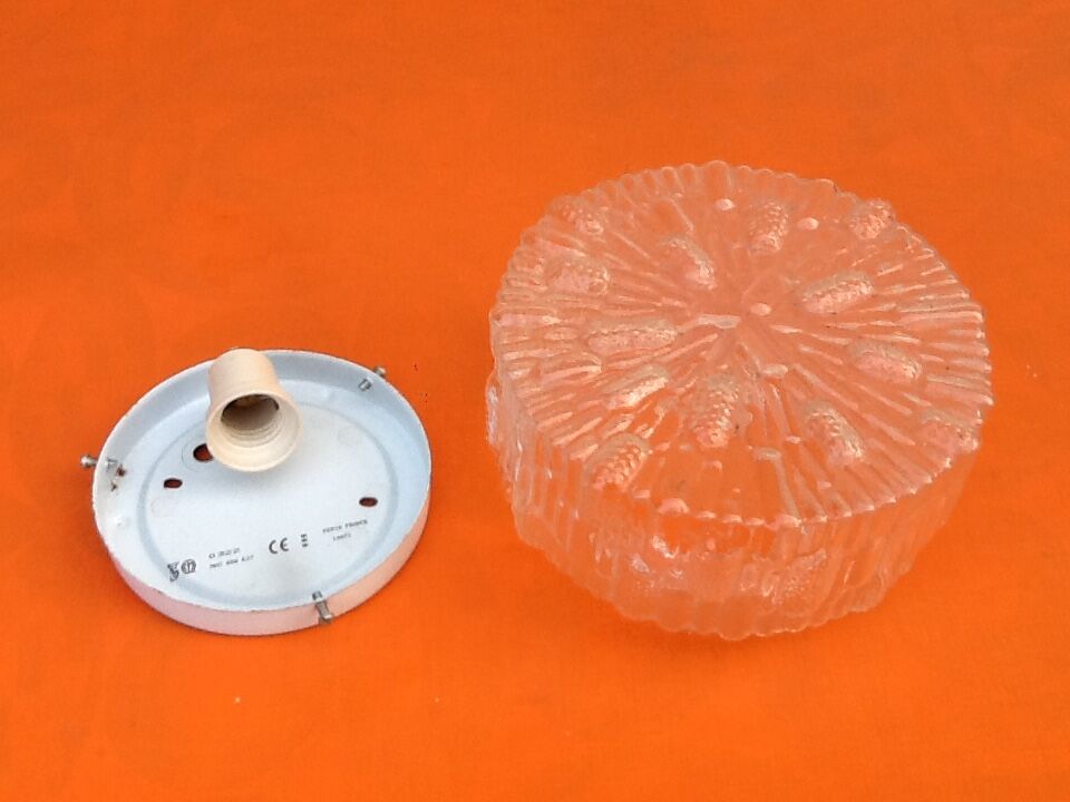 Wall light, transparent glass ceiling light, Concept Design, minimalist style