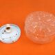 Wall light, transparent glass ceiling light, Concept Design, minimalist style