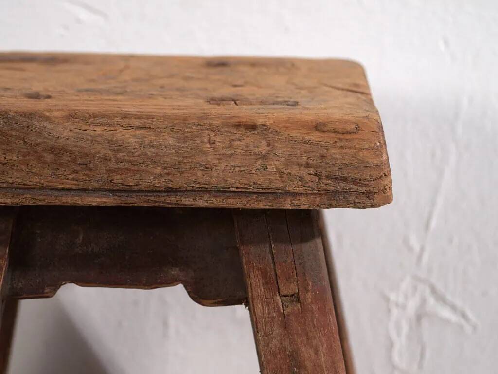 Small antique stool (c.1900) #7