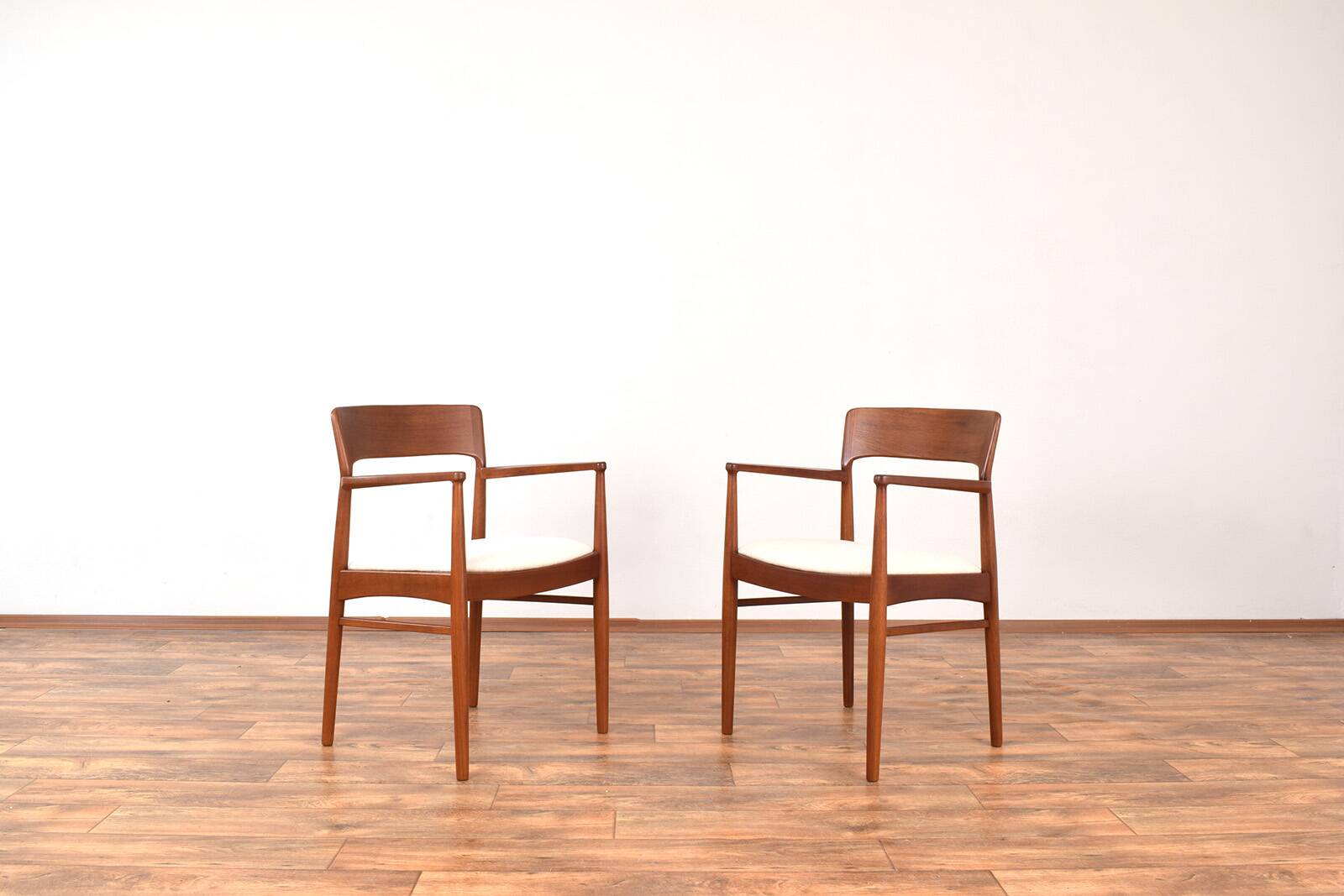 Danish Teak Dining Chairs by Henning Kjærnulf for Korup Stolefabrik, 1960s,