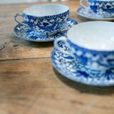 Le lot de 6 tasses japonaises