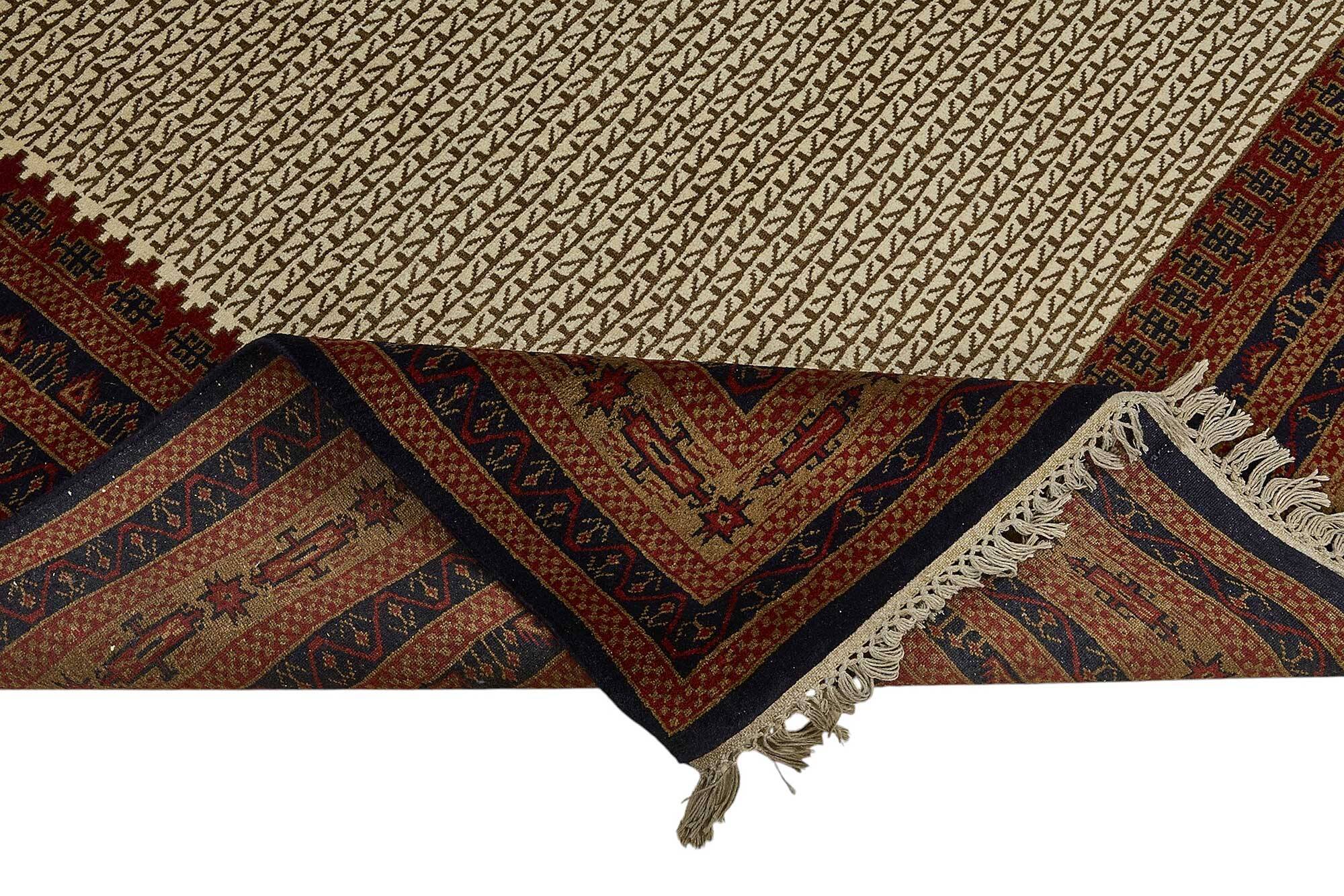 Turkish Handknotted Wool Oushak Rug 242 cm x 311 cm