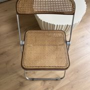 Folding chair Plia Canè by Giancarlo Piretti
