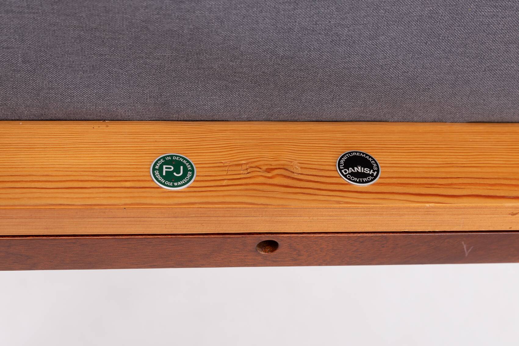 Paire de fauteuils élégants d'Ole Wanscher pour P. Jeppensen, Danemark 1960