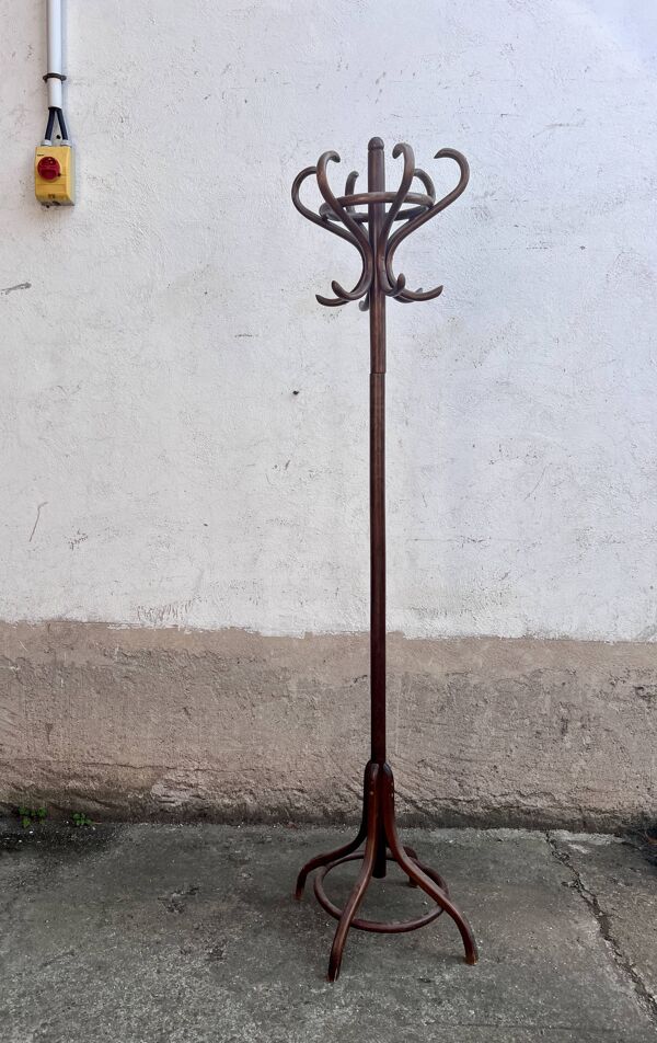 Ancien porte chapeau porte manteau bistrot perroquet