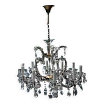large chandelier with 10 candles