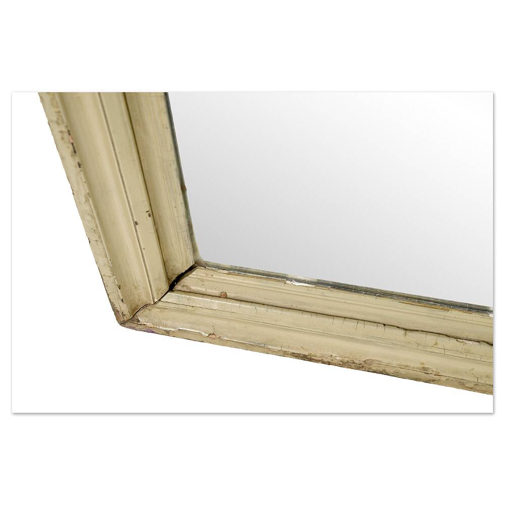 Solid wood framed mirror