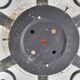 Vintage brutalist wall or ceiling light 1970
