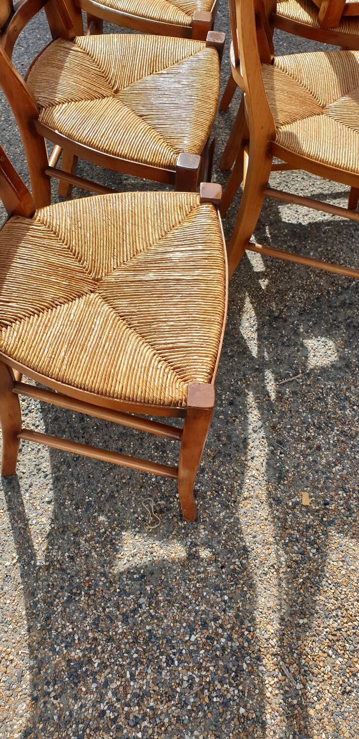 6 Louis Philippe chairs