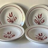 8 assiettes creuses - Service Haarlem 43