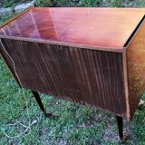 Vintage bar furniture formica with wheels 60's
