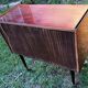 Vintage bar furniture formica with wheels 60's