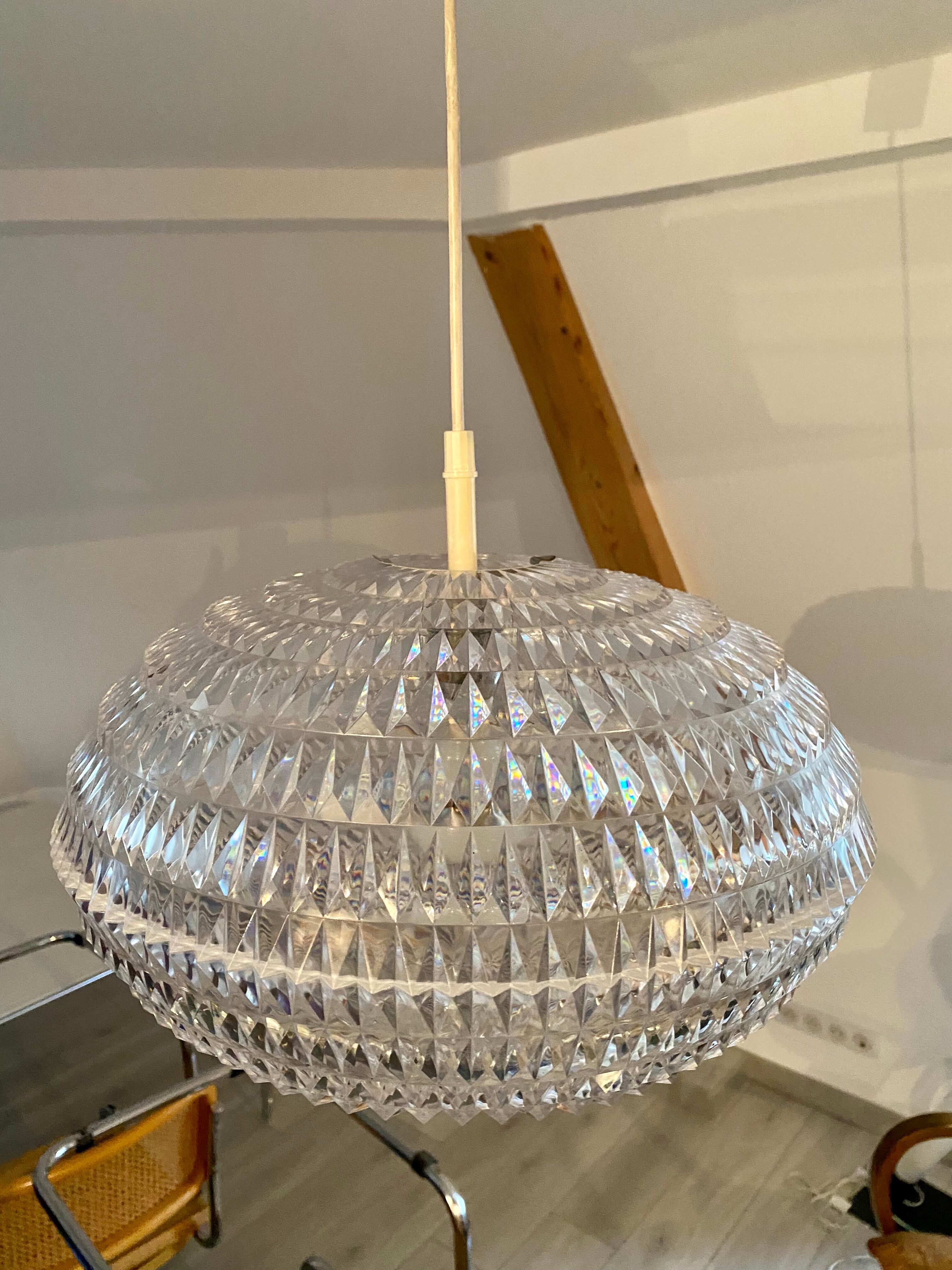 Old Diamond suspension lamp by Aloys Gangkofner Germany