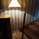 Floor lamp, vintage 80's reading light in elm burrier style, designed by robert de schuytener