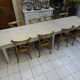 6-foot farm table