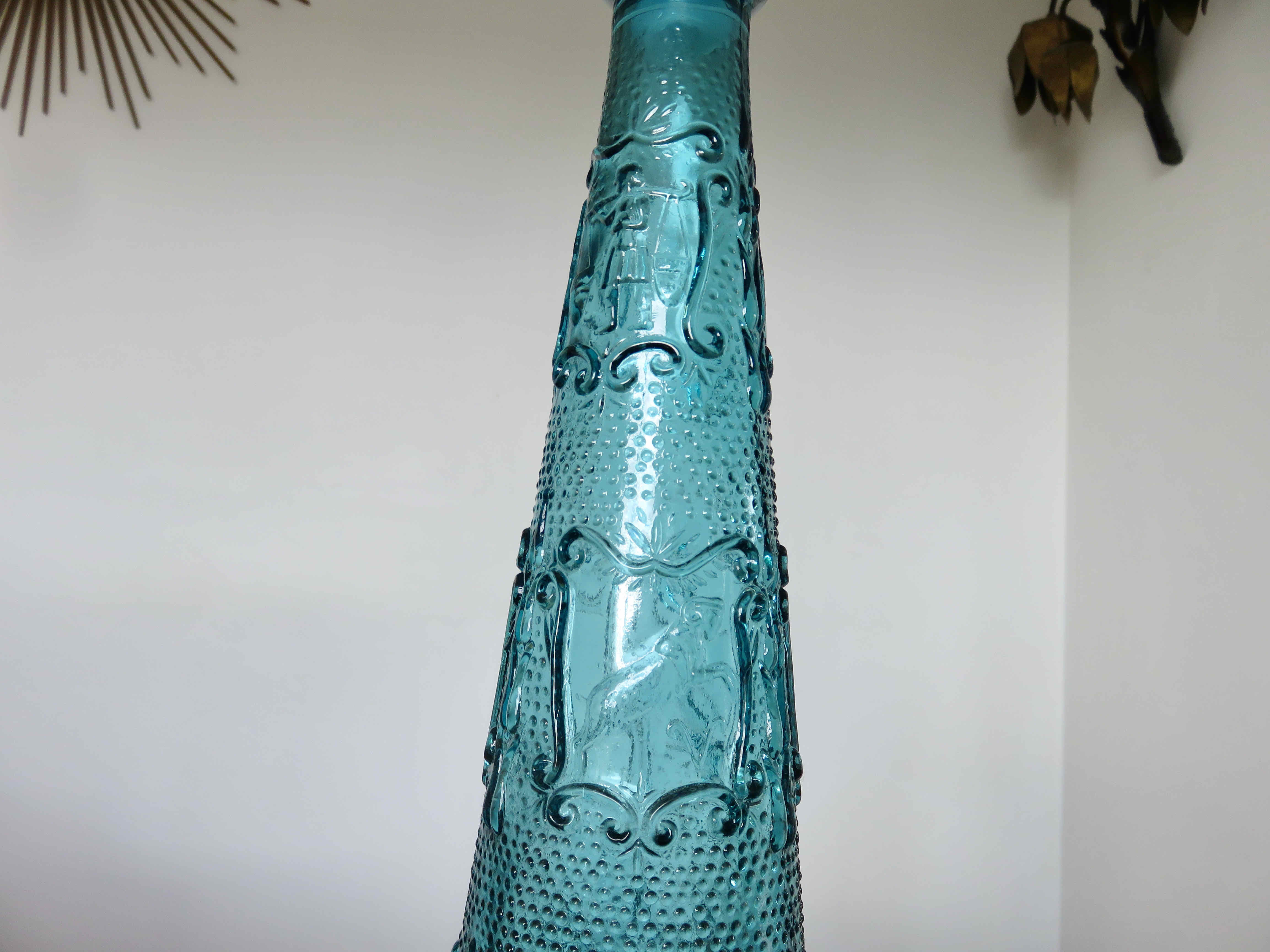 Empoli Italy bottle in glass 60s 70s