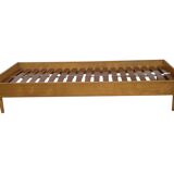 Vintage daybed of the 1960s Netherlands minimalist design in oak